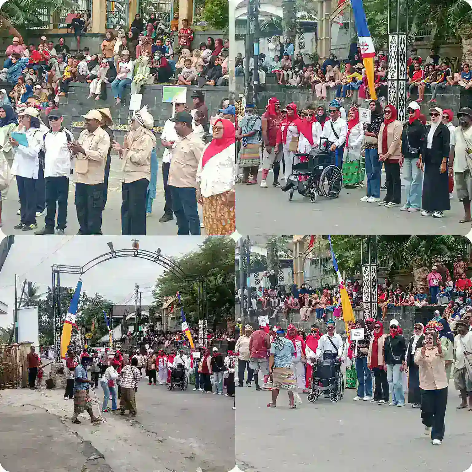 Di Balik Meriahnya Karnaval, Dinas Sosial Fakfak Bawa Pesan Kepedulian dan Capaian Pelayanan